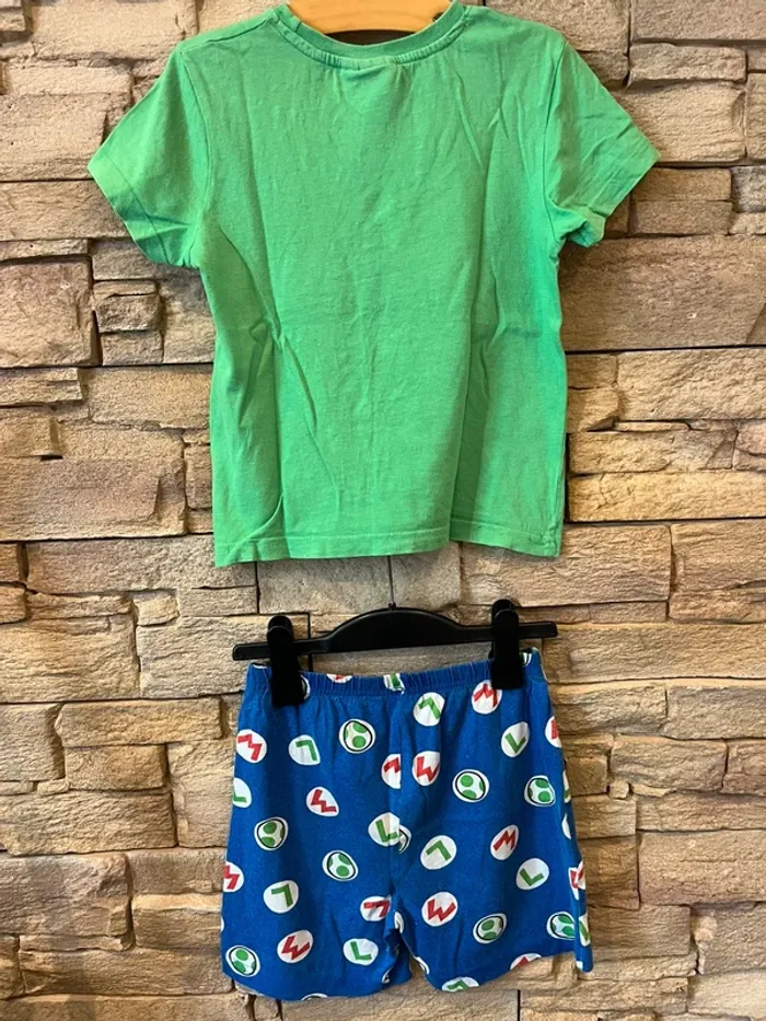 Pyjashort Super Mario taille 5-6 ans - photo numéro 4