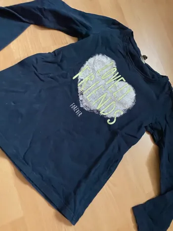 Pull fin / t-shirt manches longues « Lovely Friends » Tape à l’œil Taille 8 ans - 128