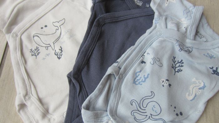 Lot de 3 bodies theme poisson - photo numéro 3