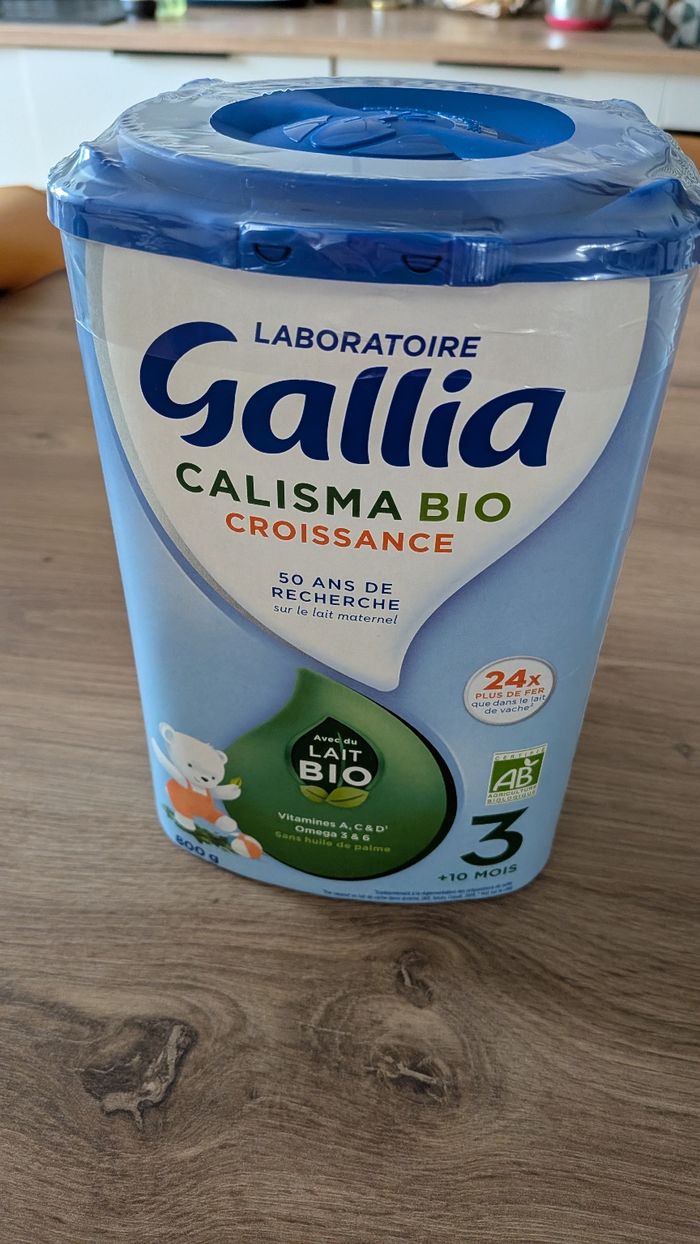 Lait Gallia Calisma Bio 3eme age