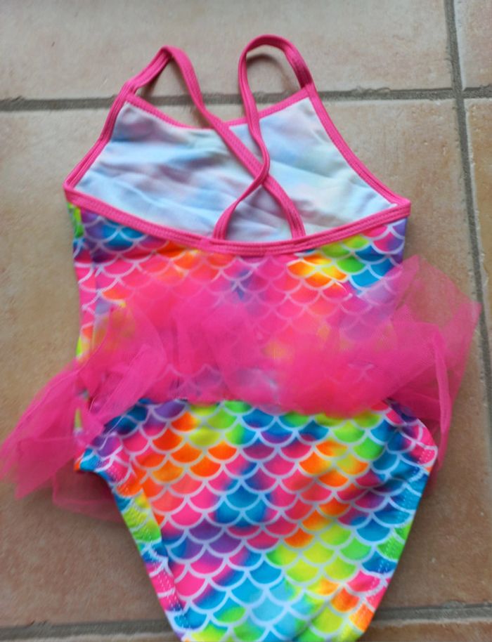 Maillot de bain 1 pièce tutu princesse 2/3 ans - photo numéro 2