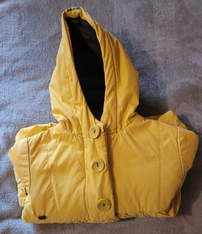 Manteau hiver Bébé fille 18 mois Catimini Jaune