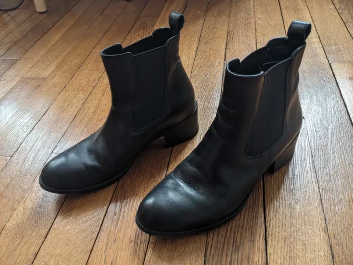Bottines cuir - photo numéro 2