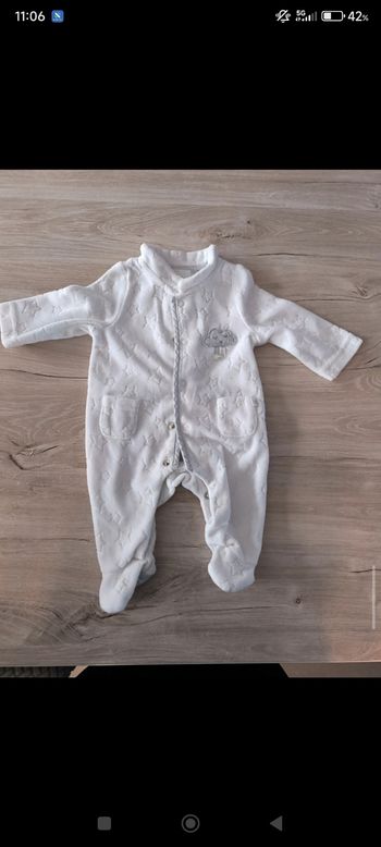 Pyjama taille naissance