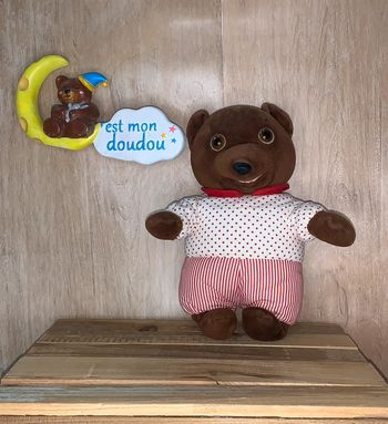 POP13 doudou ours 🐻 brun