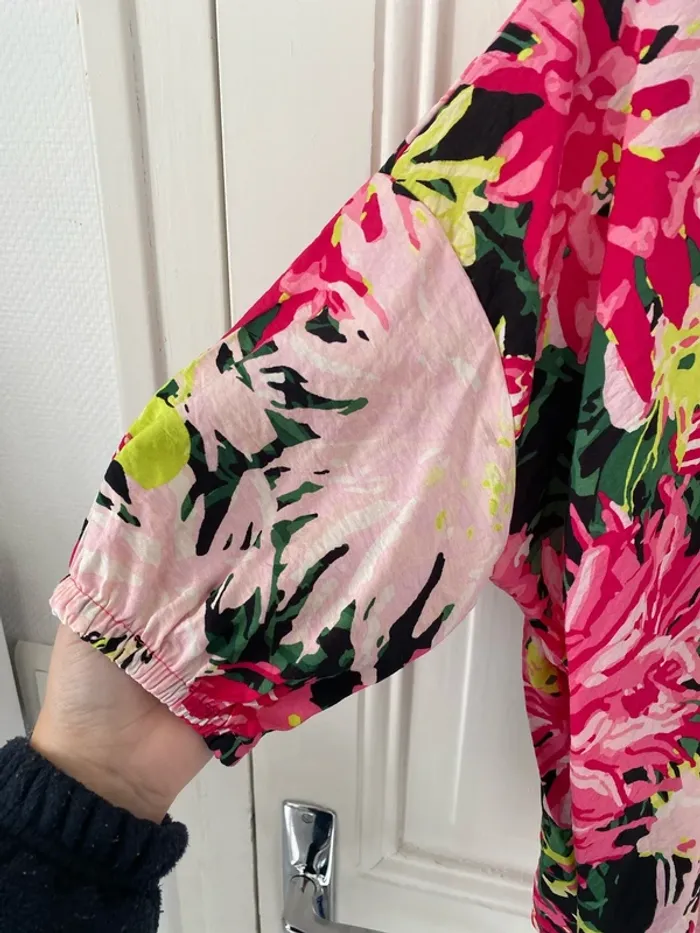 Blouse à fleurs Esmara Lidl - photo numéro 2