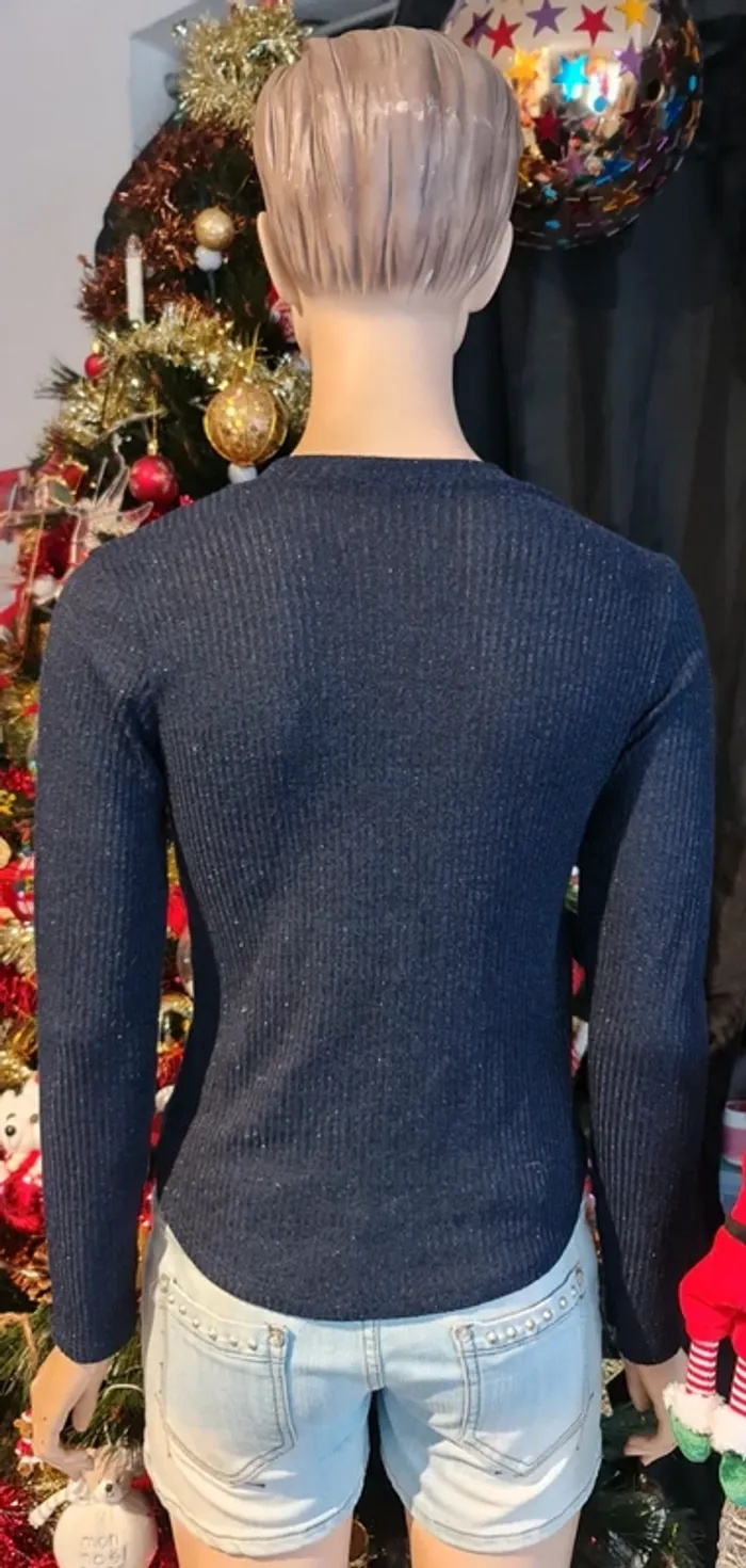 Haut femme pailleté - photo numéro 5