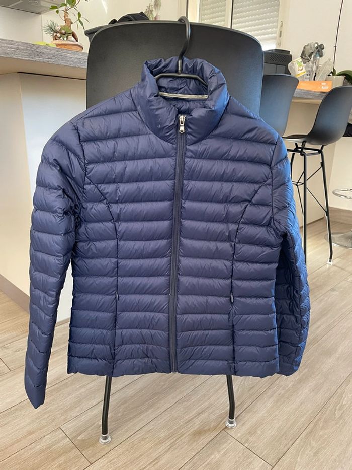 Veste doudoune légère jott CHA taille M bleue - photo numéro 2