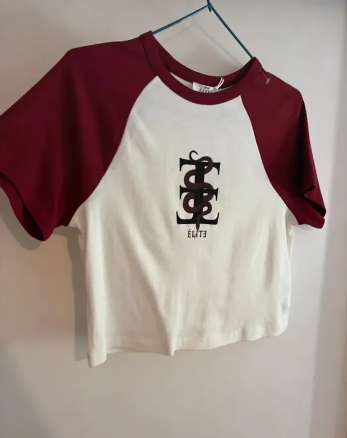 T-shirt ÉLITE x Jennyfer – T L – Neuf avec étiquette - photo numéro 2