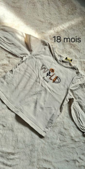 T-shirt manches longues TAO taille 18 mois