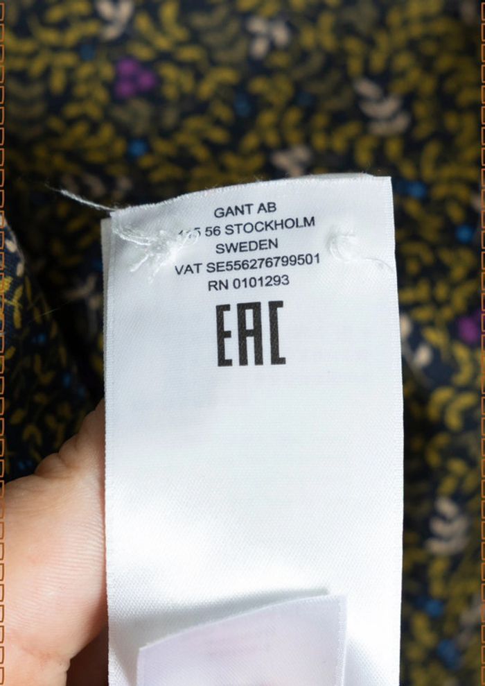 Chemise GANT à motifs floraux – Taille S (coupe regular) - photo numéro 9