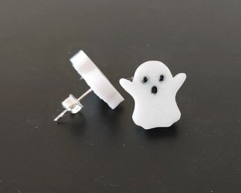 Boucles d'oreille fantôme halloween