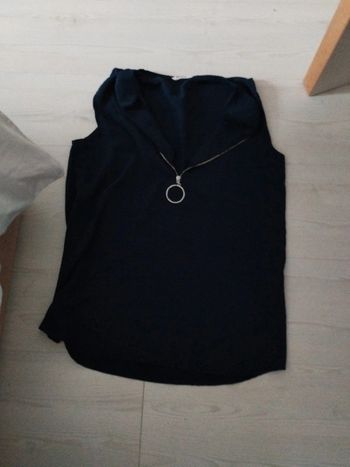 Top bleu marine