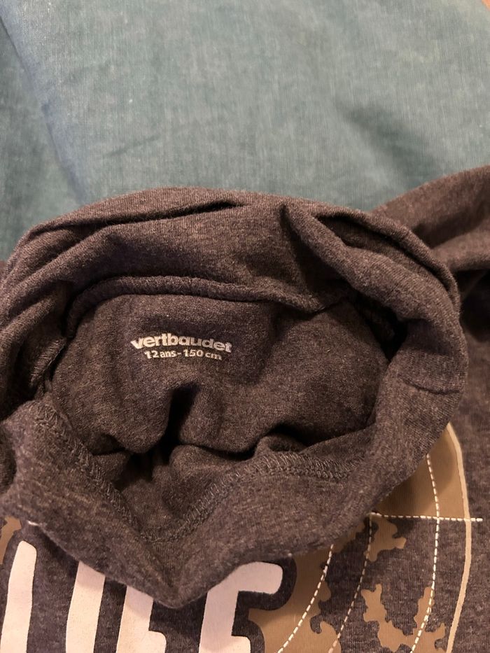 Sous pull col roulé vertbaudet 12 ans - photo numéro 4