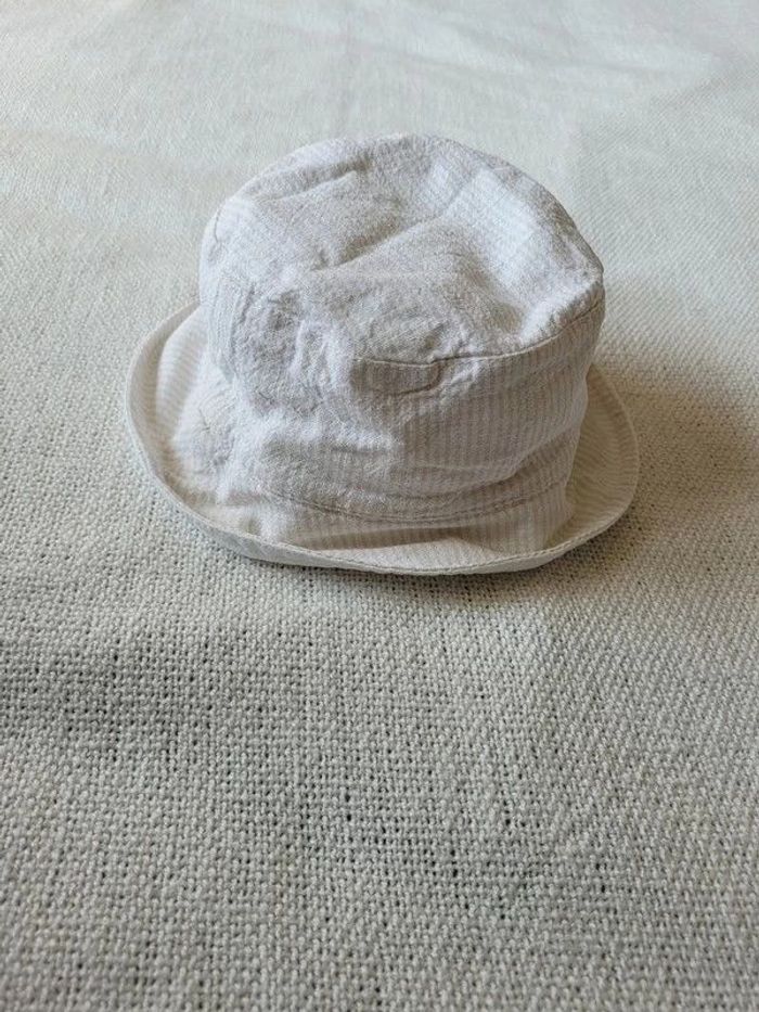 chapeau garçon réversible 6 mois