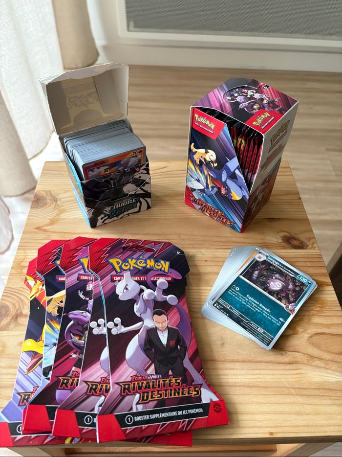 Lot de 372 cartes Pokémon ev10 & ev10.5