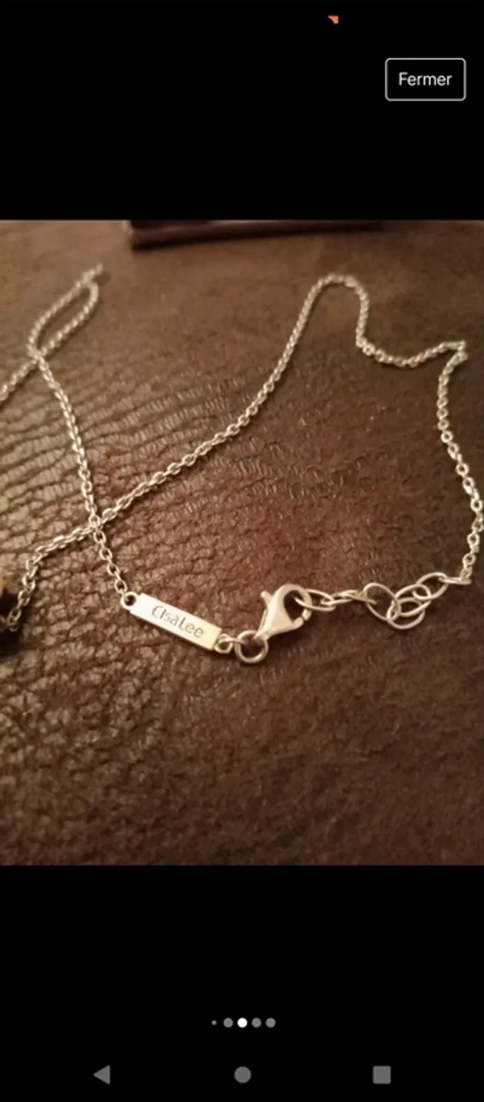 Collier Elsa Lee Paris en "Argent 925 - photo numéro 2