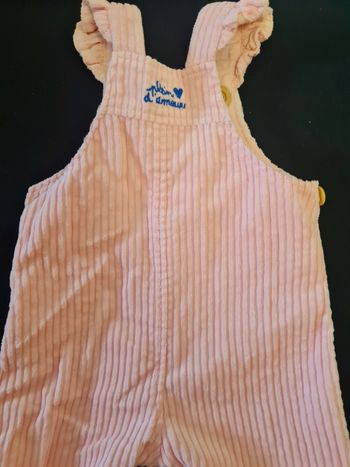 salopette rose catimini