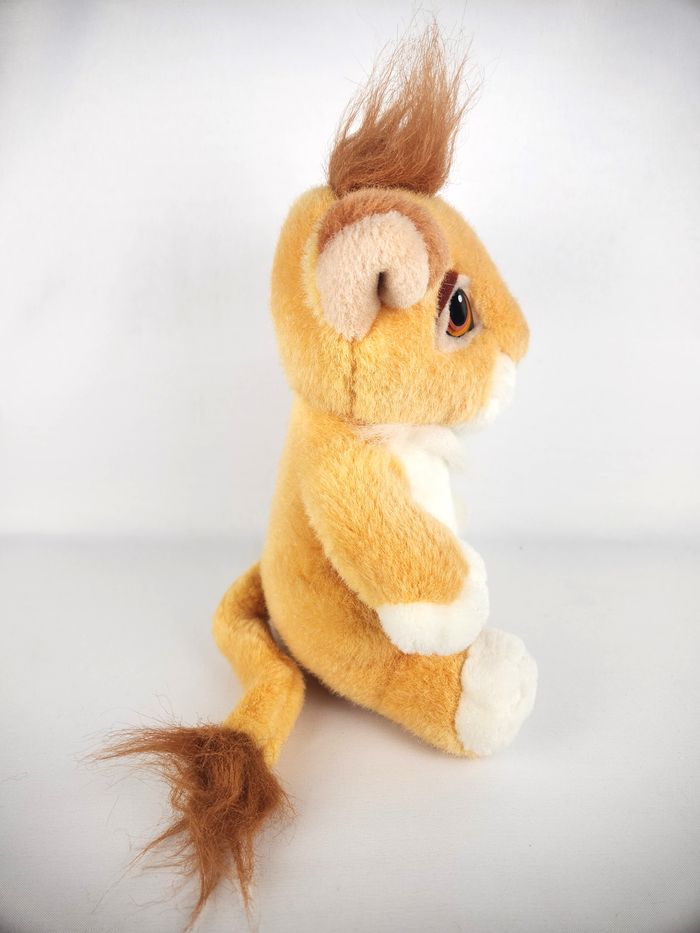 Peluche Simba Bébé Le Roi Lion - Mattel Disney Vintage 1994 - 20 cm - photo numéro 3