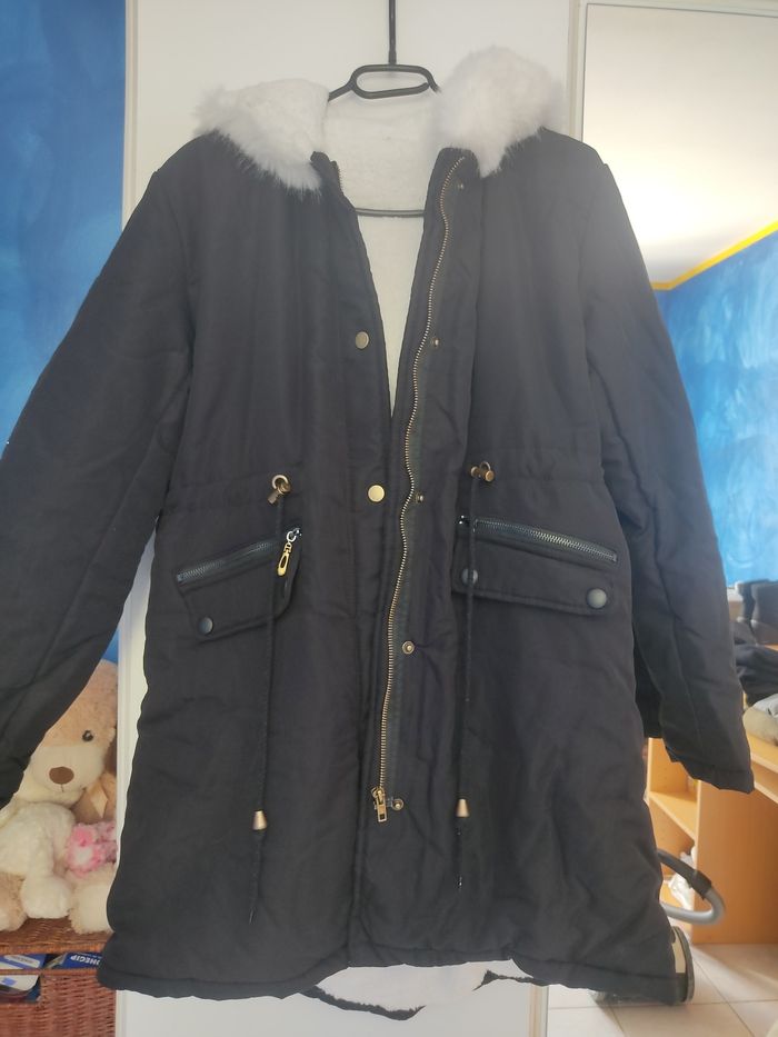 Parka doublée fourrure