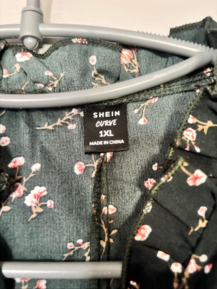 Blouse ML fleurie - photo numéro 5