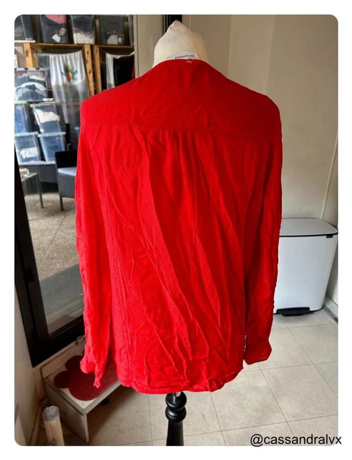Blouse rouge - Promod - photo numéro 4