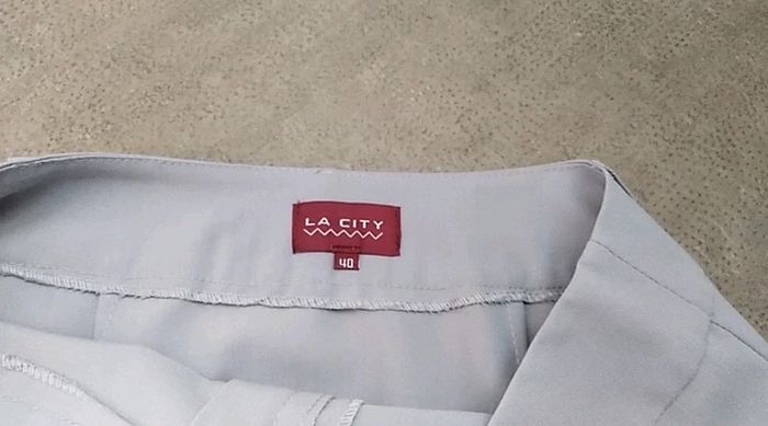 Jupe grise La City taille 40 - photo numéro 3