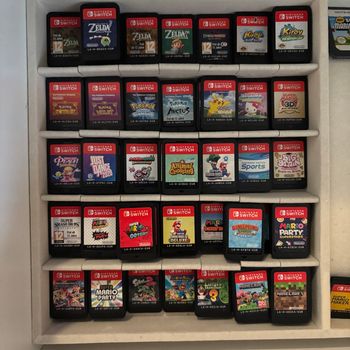 Jeux switch lot ou à lunité 