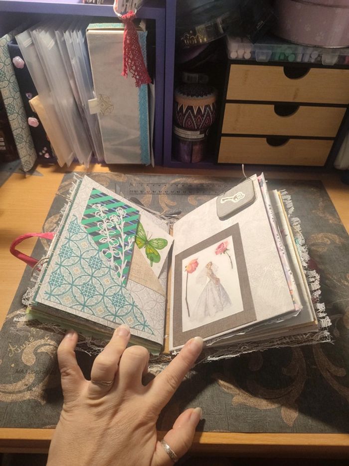 Bullet journal /scrapbooking fait maison - photo numéro 5
