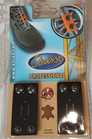 Fixe lacets chaussures sécurité