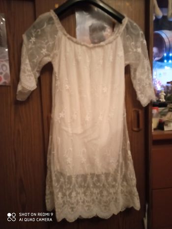 Robe tunique blanche