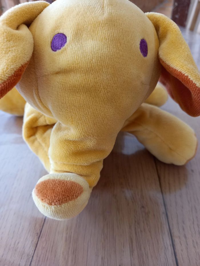 Peluche éléphant - photo numéro 2