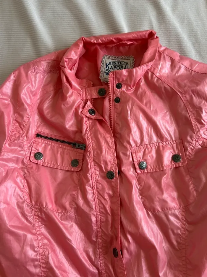 Manteau rose nacré kaporal taille xL léger - photo numéro 4