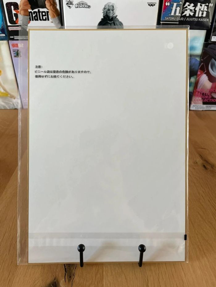 One Piece - Ichiban Kuji - Lot F Shikishi A4 Kaidou & King & Queen & Jack - photo numéro 4