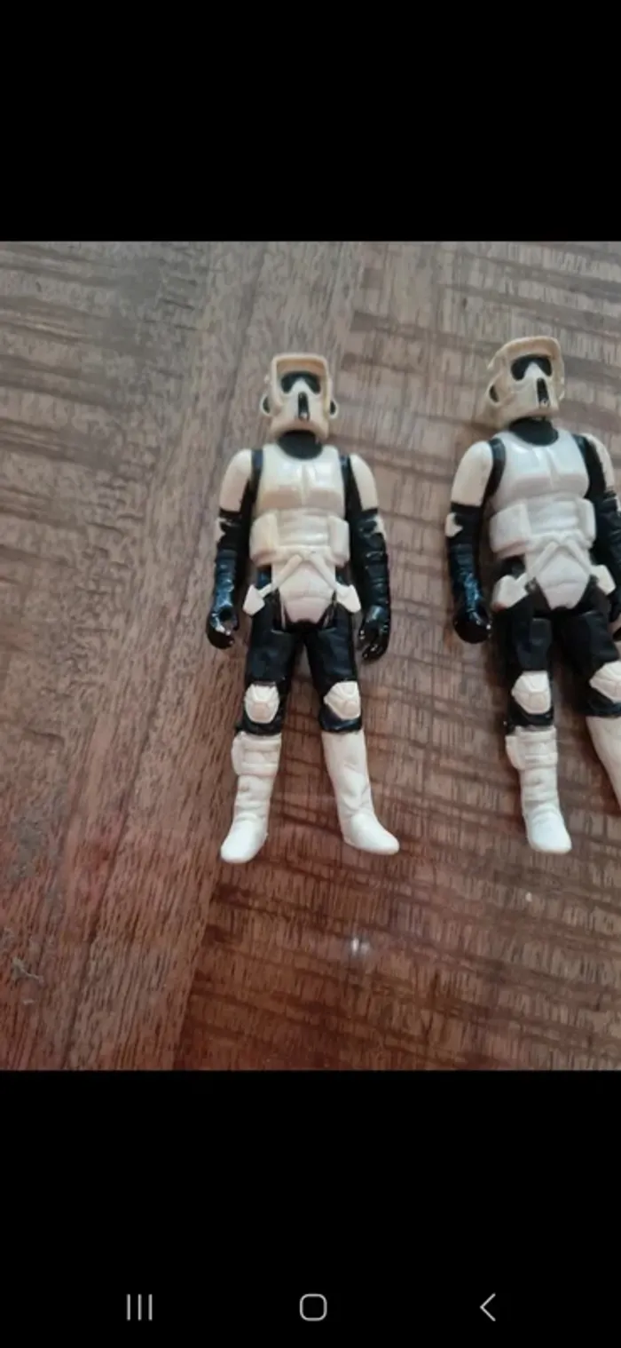 figurines biker scoot star wars Kenner 1983 - photo numéro 2