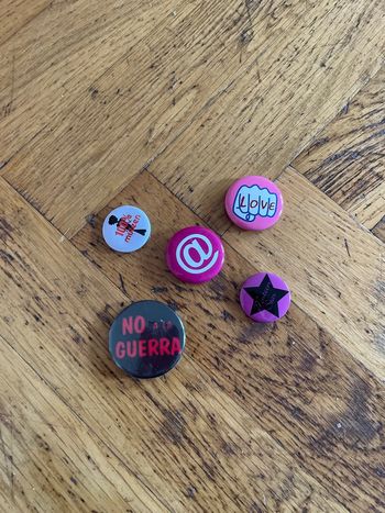 Lot de 5 badges