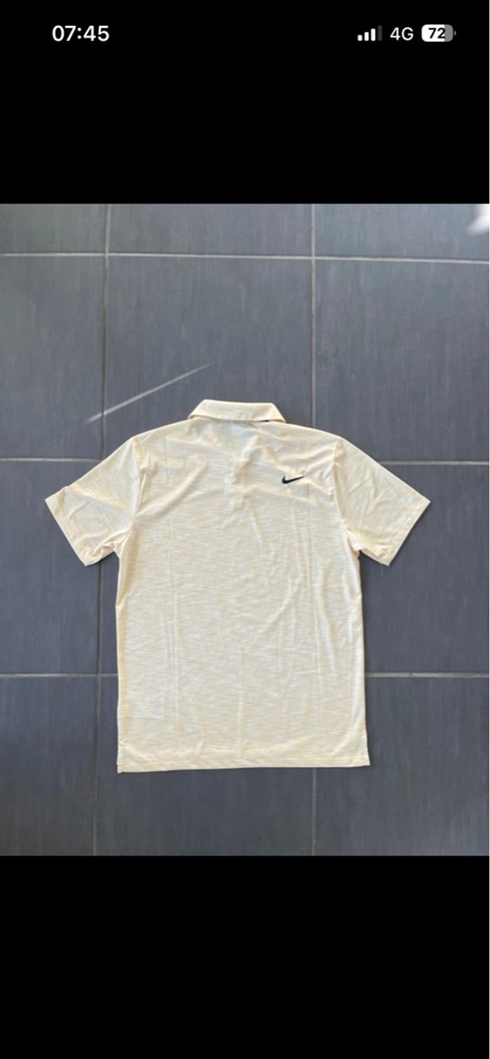 Polo tshirt Nike Homme Sport Orange Jaune M Dry Fit - photo numéro 4