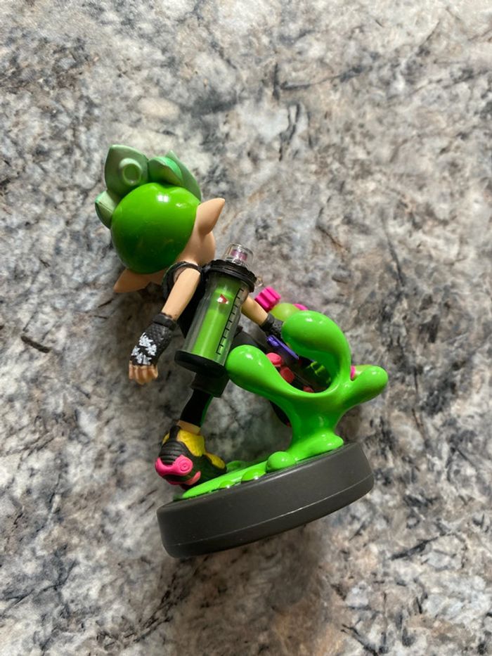 amiibo Splatoon inkling vert - photo numéro 2