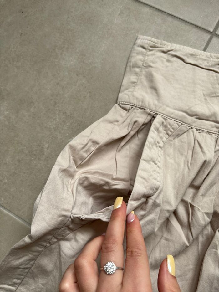 Jupe beige à poches - photo numéro 2