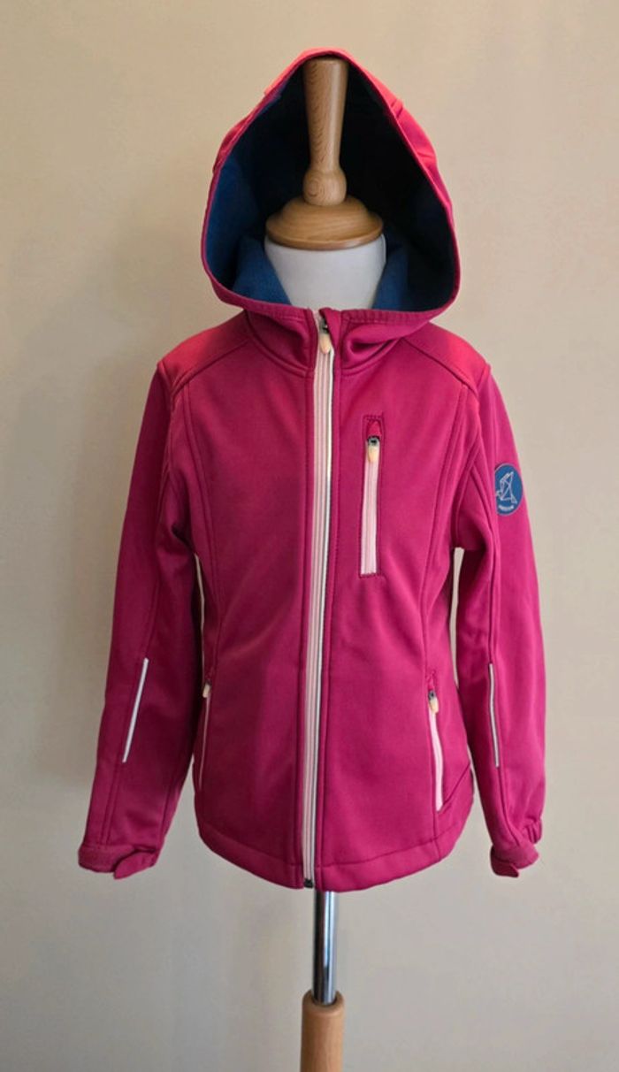 Veste coupe-vent à capuche 8 ans