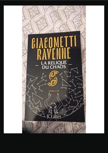 Livre la relique du chaos Giacometti Ravenne