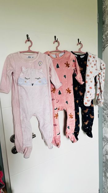 Lot pyjamas velours