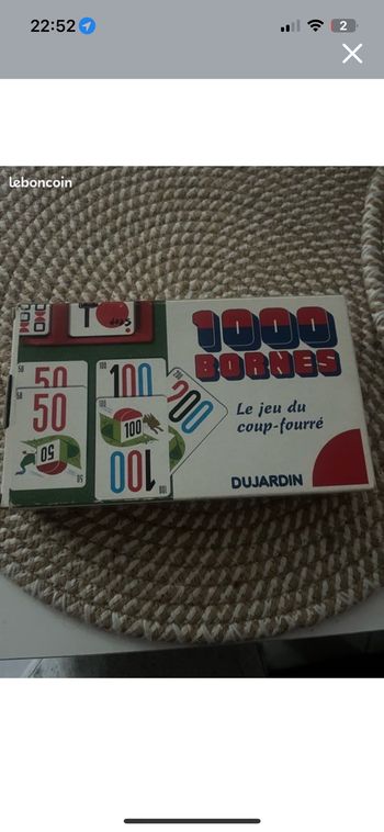 Jeu Milles Bornes