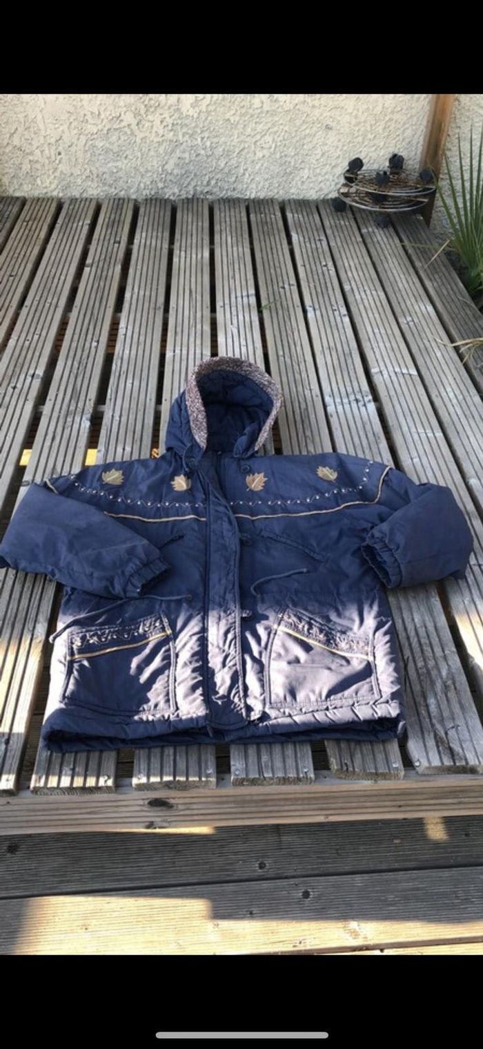 Manteau hiver capuche amovible