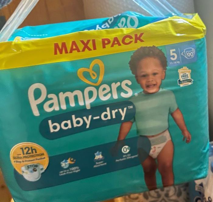 Pampers baby dry 5