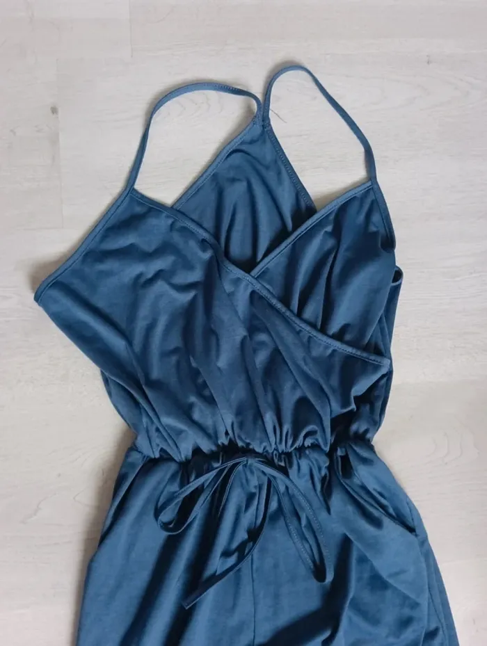 Combinaison bleu marine Taille 38 Tbe - photo numéro 3