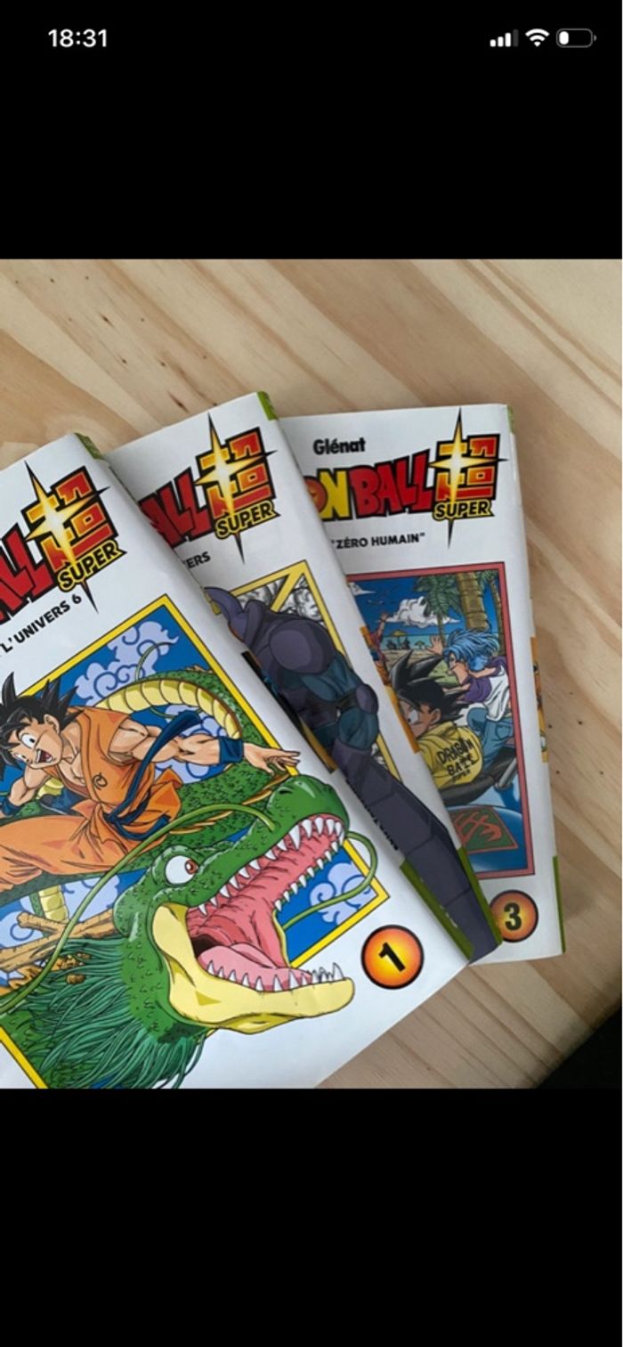 Manga dragon ball z chapitre 1,2 et 3 - photo numéro 1