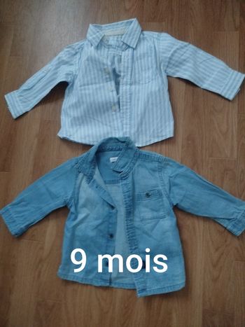 Lot 21.  9 mois bébé garçon
