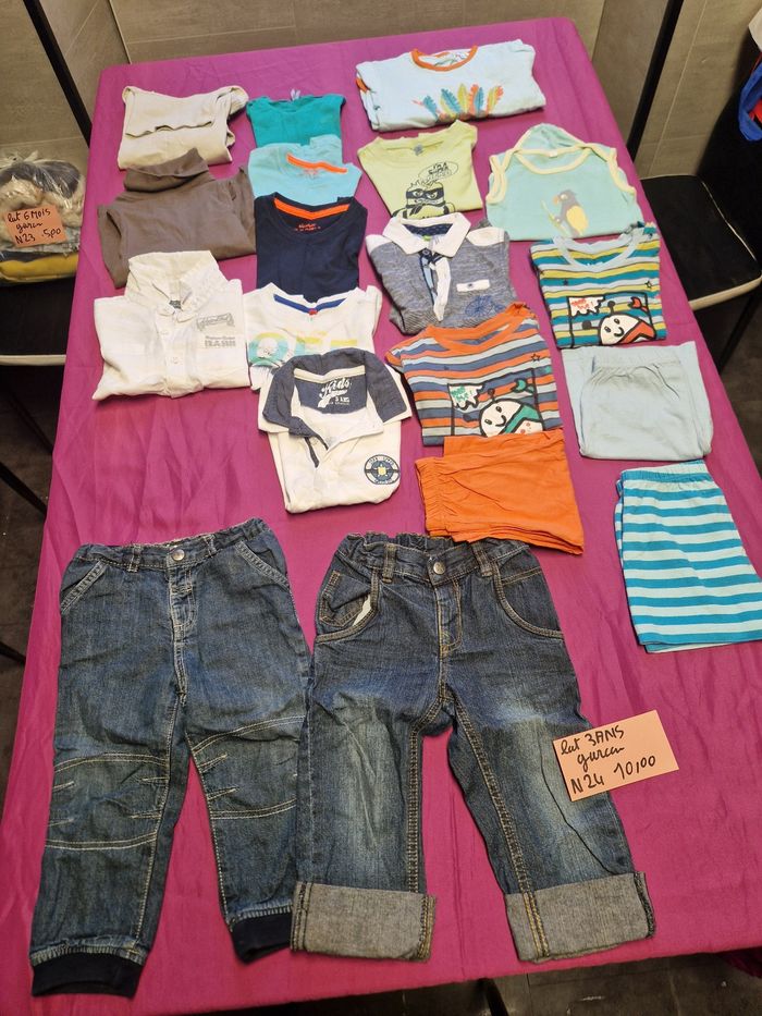 Lots vetement 3ans garçon N 24
