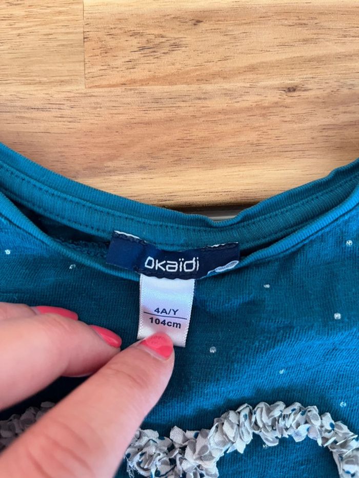 T-shirt Okaïdi 4 ans - photo numéro 2